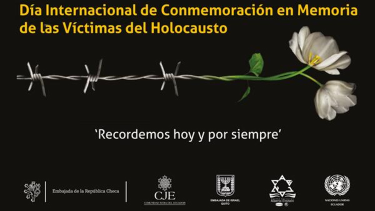En el día de hoy, 27 de enero de 2017, a 12 años de la resolución de la Asamblea General de las Naciones Unidas, se celebra el Día Internacional de Conmemoración en Memoria de las Víctimas del Holocausto.